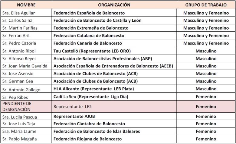 MARTÍN FARIÑAS EN EL GRUPO DE TRABAJO DE LAS LIGAS FEB