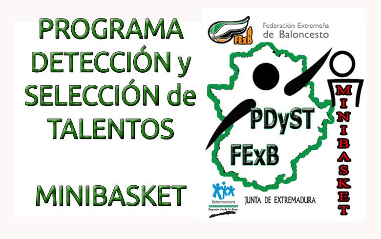 Programa de Detección y Selección de Talentos MINIBASKET (Segunda Sesión) 