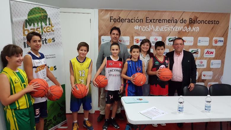 PRESENTADO EL PLAN MINIBASKET EXTREMADURA