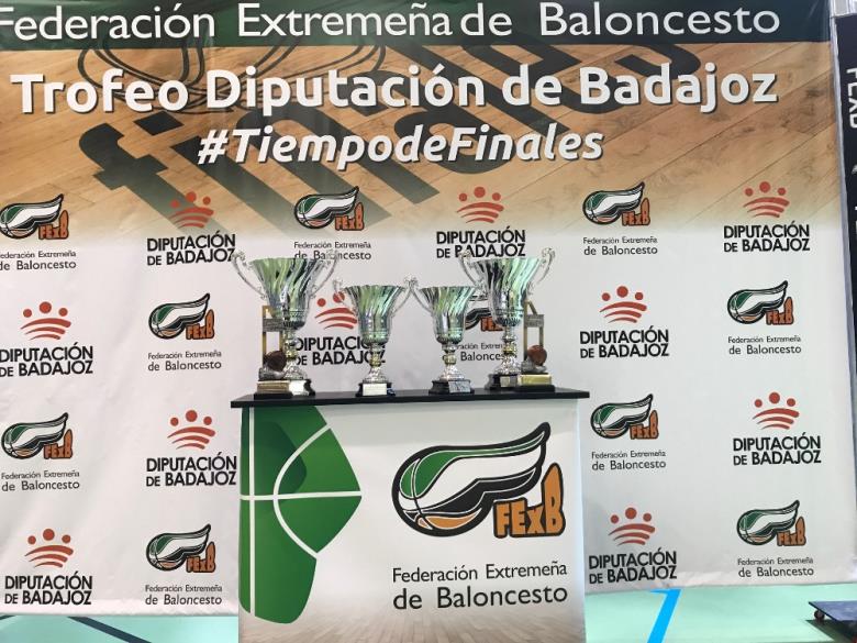 FINALES DEL TROFEO DIPUTACIÓN DE BADAJOZ DE BALONCESTO