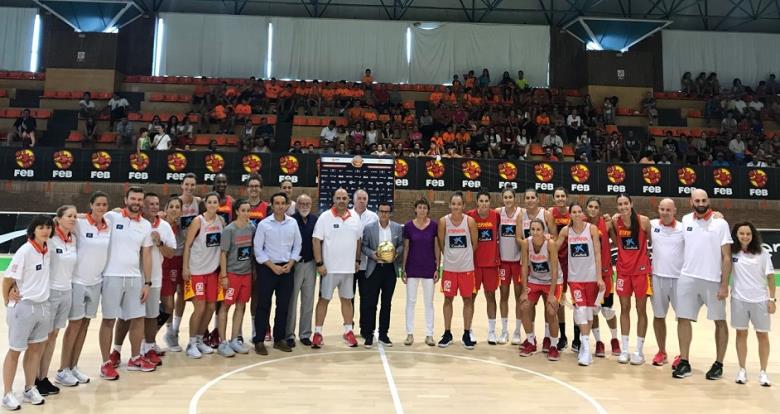 ACTO DE BIENVENIDA A LA SELECCIÓN ESPAÑOLA