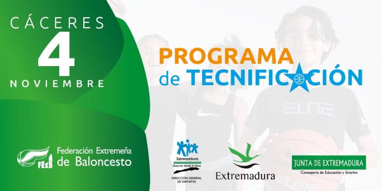 CONVOCATORIAS TECNIFICACIÓN CADETE E INFANTIL MASCULINO Y FEMENINO