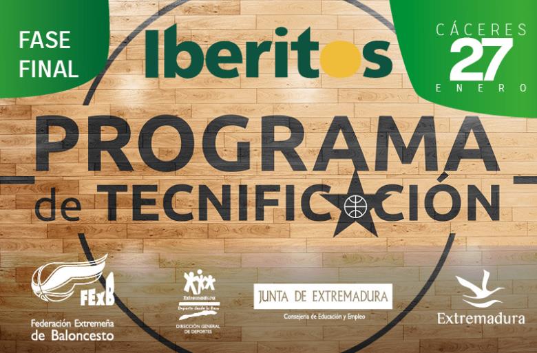 FASE FINAL IBERITOS DEL PROGRAMA DE DETECCIÓN Y SELECCIÓN DE TALENTOS DE MINIBASKET 