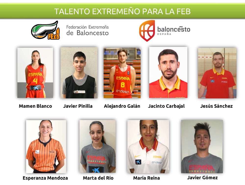 TALENTO EXTREMEÑO EN SELECCIONES NACIONALES ESPAÑA DE - PORTADA - Federación de Baloncesto