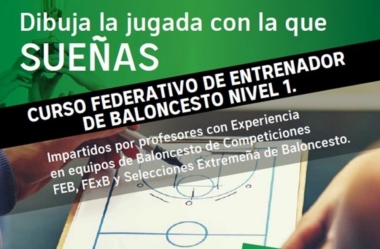 ABIERTO PLAZO DE INSCRIPCIÓN A CURSO DE ENTRENADOR DE BALONCESTO NIVEL 1