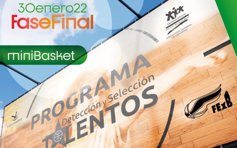 FASE FINAL DEL PROGRAMA DE DETECCIÓN DE TALENTOS MINIBASKET