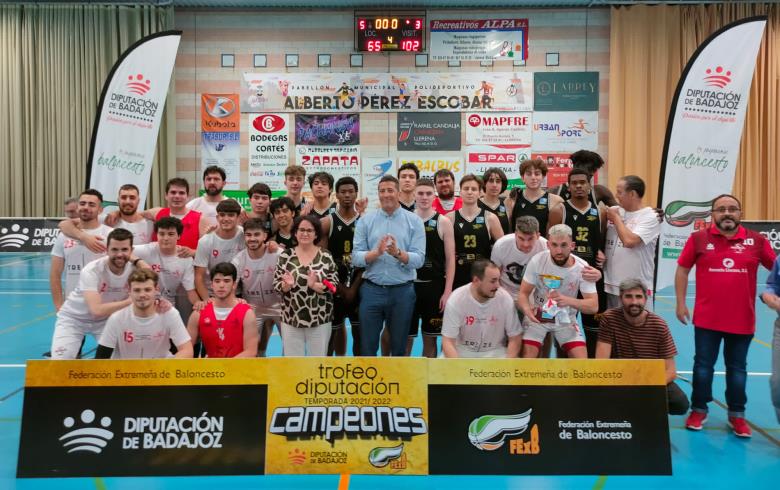 AB OLIVA Y CBA GUADALUPE SE ALZAN CON EL TROFEO 'DIPUTACIÓN DE BADAJOZ'