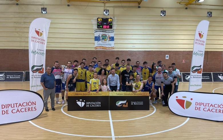 EL PENSADOR MIRALVALLE Y ADC, CAMPEONES DEL TROFEO DIPUTACIÓN DE CÁCERES