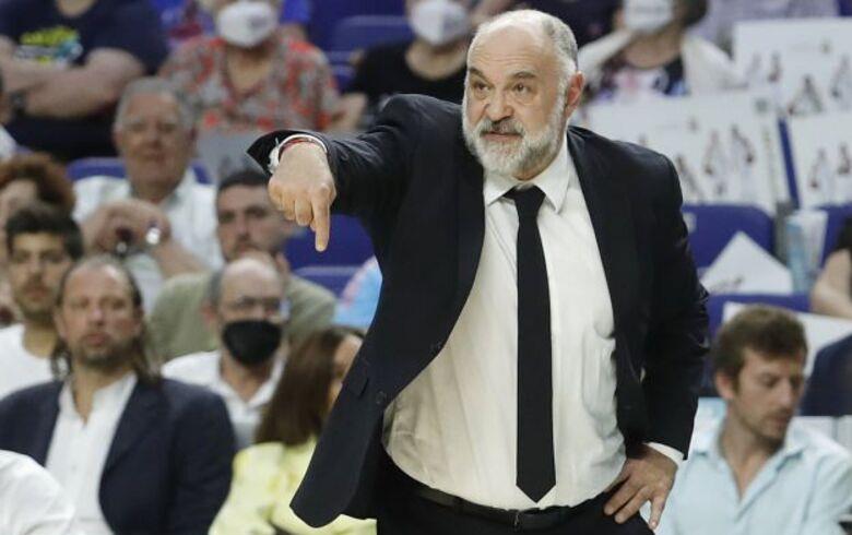 Pablo Laso durante un encuentro con el Real Madrid (Diario AS)