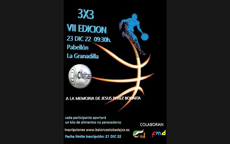 VII Edición 3x3 Solidario Baloncesto Badajoz 
