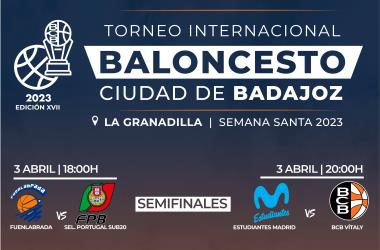Hoy da comienzo el Torneo de Baloncesto Internacional de Semana Santa de Badajoz