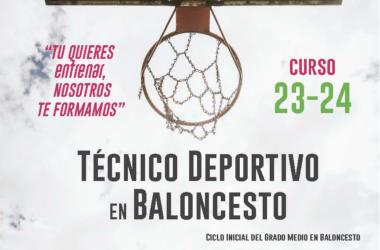 CURSO TÉCNICO DEPORTIVO EN BALONCESTO - CICLO INICIAL (CURSO COMPLETO, INSCRIPCIONES CERRADAS)