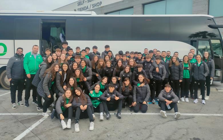 LAS SELECCIONES EXTREMEÑAS DE BALONCESTO PARTEN HACIA HUELVA