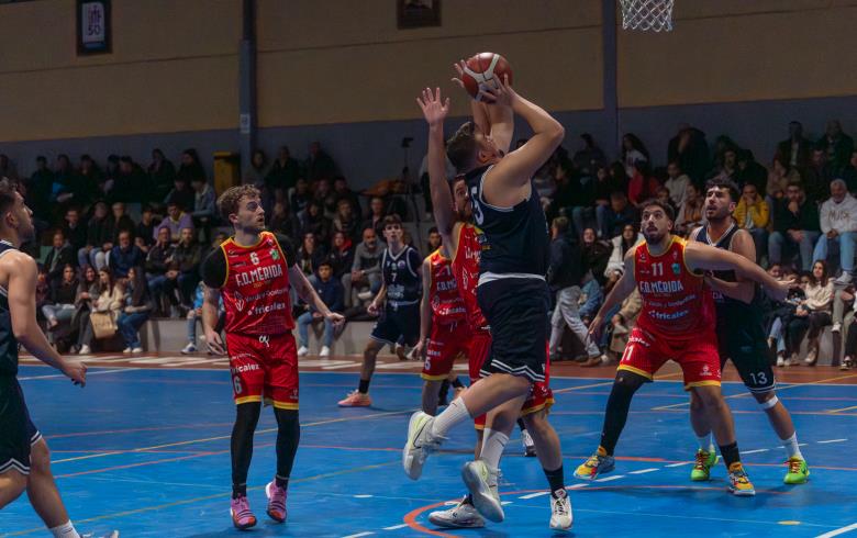 Imagen del derbi emeritense de la undécima jornada entre Bosco y FD Mérida (CP Bosco)