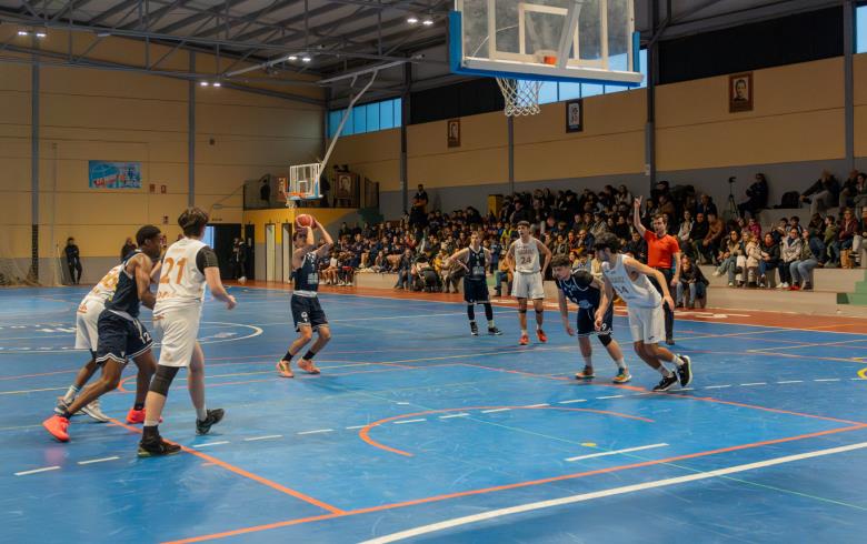 Maristas CBA y Viprés NTB Bosco Mérida Patrimonio de la Humanidad durante la jornada 14. (CP Bosco)