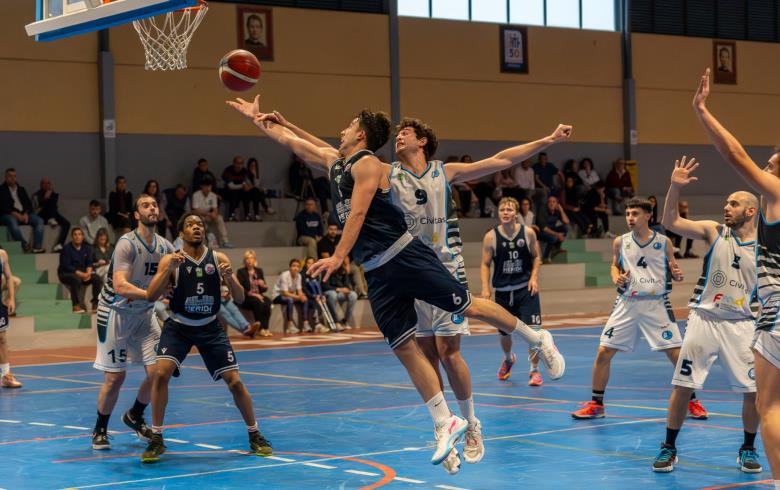 Viprés NTB Bosco y Baloncesto badajoz, durante la jornada 18 (CP Bosco)