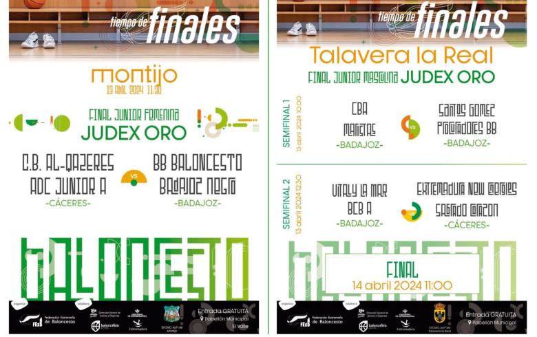 LA CATEGORÍA JUNIOR ORO DA EL PISTOLETAZO DE SALIDA A LAS FINALES JUDEX DE BALONCESTO