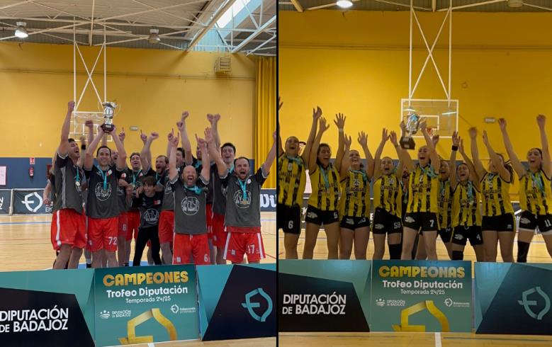 EL AD21 DON BENITO VENCE AL C.B. VILLAFRANCA Y CONSIGUE EL TROFEO DIPUTACIÓN DE BADAJOZ MASCULINO, MIENTRAS QUE, EN LA FINAL FEMENINA, EL DURÁN CACHO GUADALUPE BCB GANA AL FD MÉRIDA 