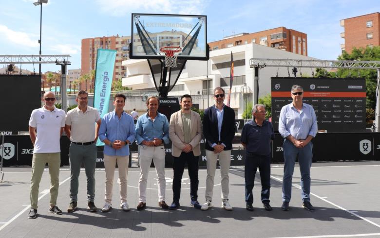 Badajoz acoge este fin de semana el Circuito 3x3 de la Federación Española de Baloncesto