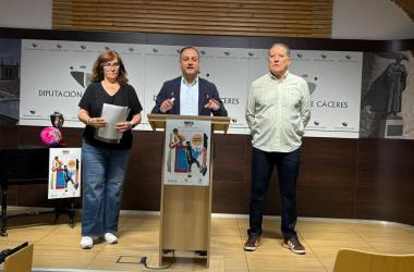 Presentación del Trofeo Diputación de Cáceres masculino y femenino 2025/2026
