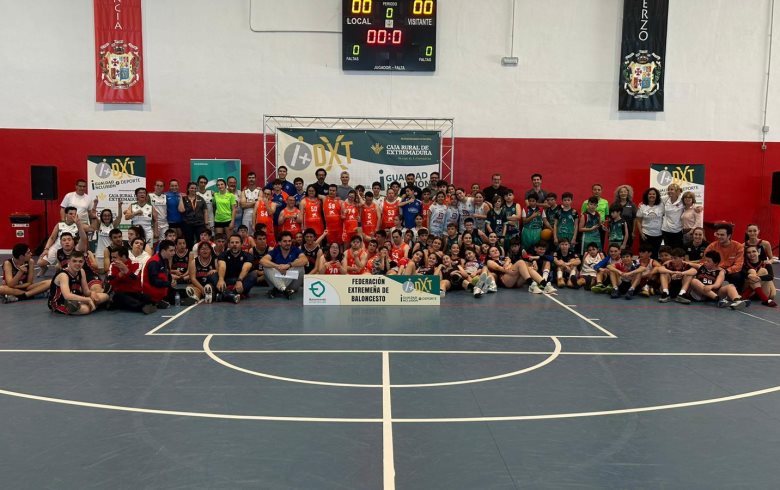 Cáceres acogió la 3ª Fase de Competiciones de Baloncesto Inclusivo para personas con discapacidad 