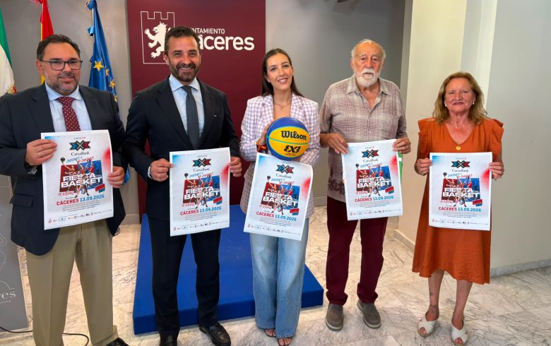 Cáceres recibe la novena parada del 'Circuito 3x3 CaixaBank' 2026