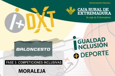 Moraleja acogerá la tercera fase de las Competiciones Inclusivas de Baloncesto el 27 de septiembre